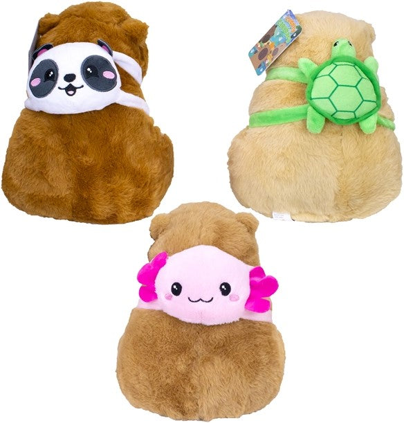 Cuddly Capybaras – Flauschige Freunde mit süßem Tier-Rucksack!