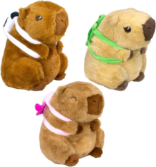 Cuddly Capybaras – Flauschige Freunde mit süßem Tier-Rucksack!