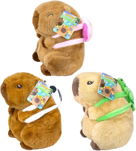 Cuddly Capybaras – Flauschige Freunde mit süßem Tier-Rucksack!